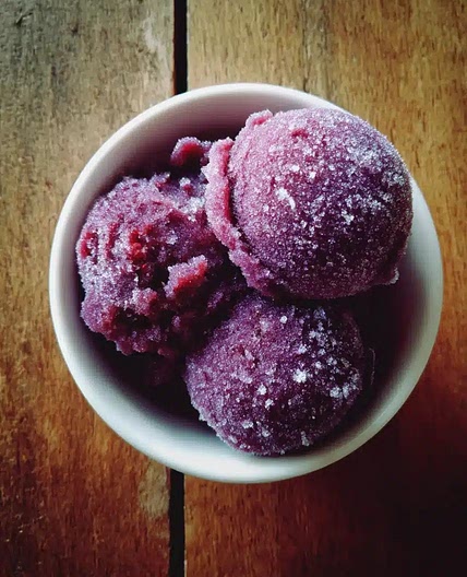 Frozen Grape Sorbet Hack Everyone's Trying
