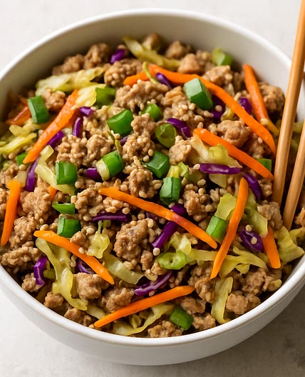 Egg Roll In A Bowl