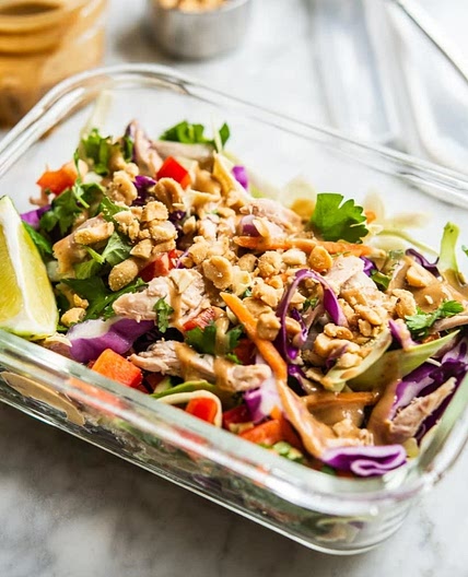 Thai Peanut Chicken Salad
