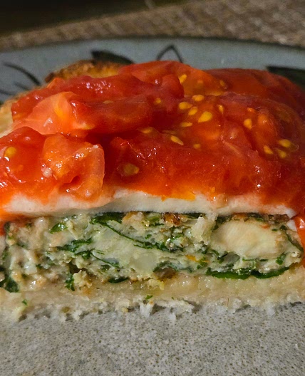 Chicken Patty Caprese