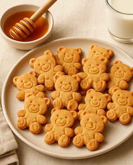 Honey Tiny Teddy Inspired Bikkies