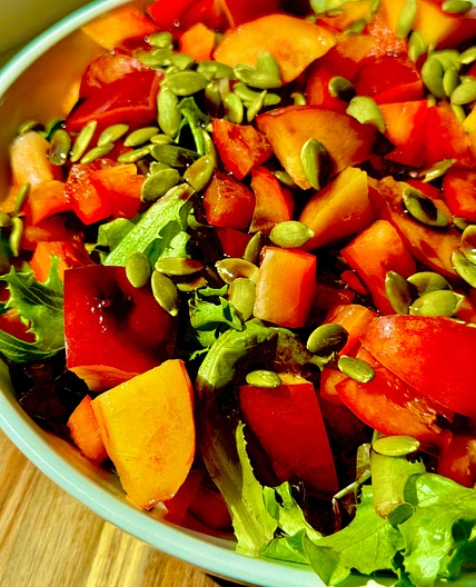 Sassy Super Simple Salad | Raw Vegan Salad 