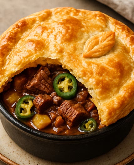 Brisket Jalapeno Pot Pie
