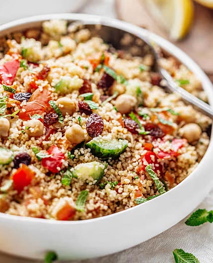 QUICK - taboulé 🍅🍅🍅 (655 cal.)