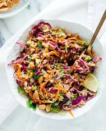 Crunchy thai salad