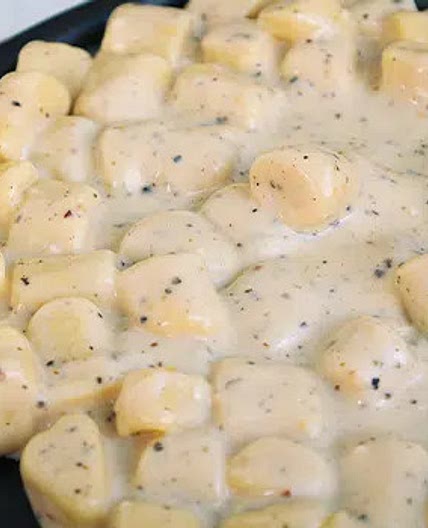 Gnocchi cacio e pepe