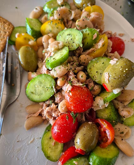 Tuna and Cannellini Bean salad