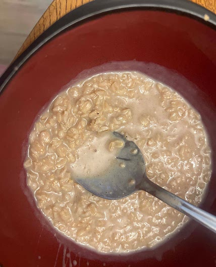 Cinnamon and spice oatmeal