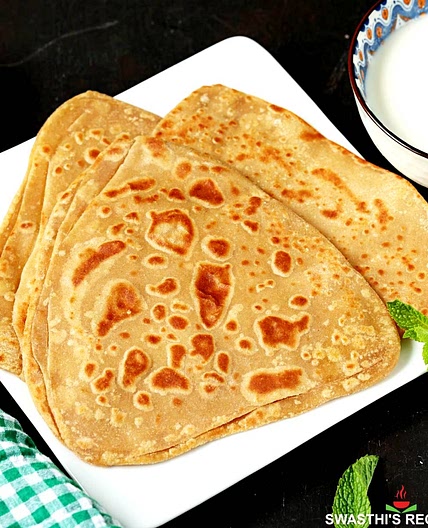 Paratha Recipe (Flaky South Asian Flatbread)