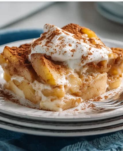 Apple cinnamon cottage cheese bake 