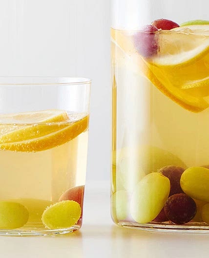 Non-Alcoholic White Grape Spritzer
