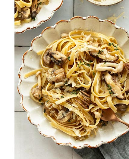 Wild Mushroom & Truffle Oil Pasta