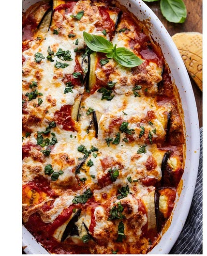 Baked Eggplant Rollatini