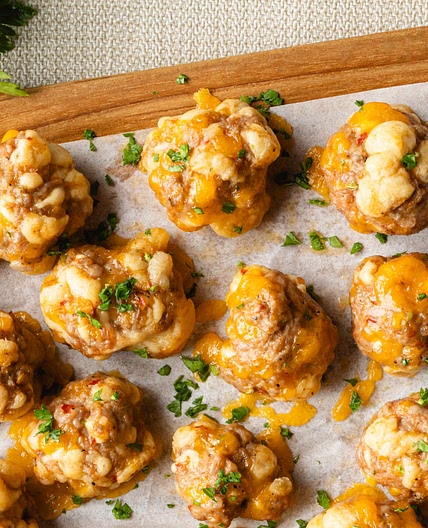 Sausage Crescent Cheese Balls