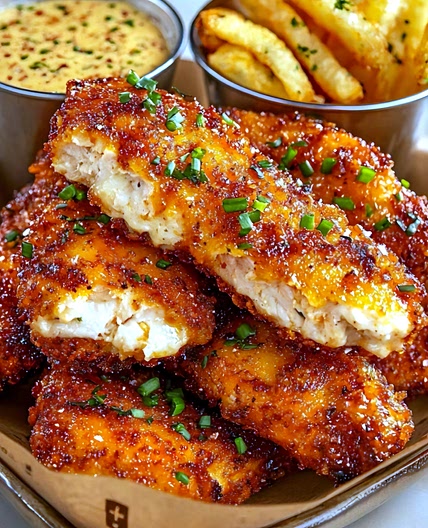 Cajun Deep-Fried Chicken Tenders