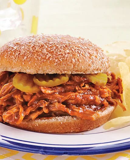 Slow-Cooker BBQ Pork Sandwiches