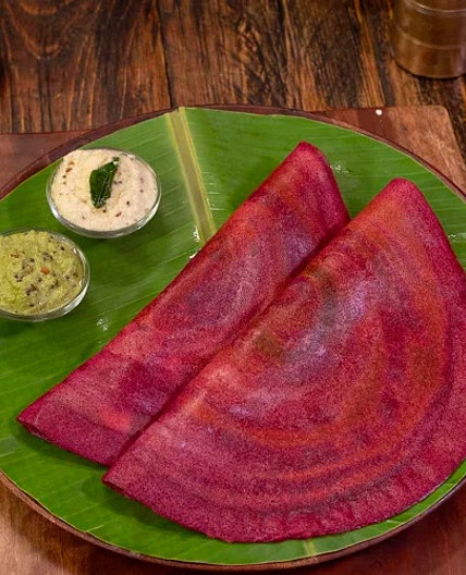 Beetroot Dosa