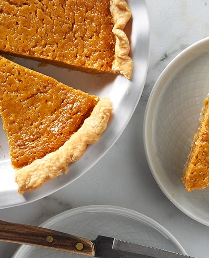 Roasted Sweet Potato Pie
