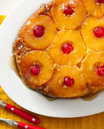 Slow-Cooker Pineapple Upside Down Cake