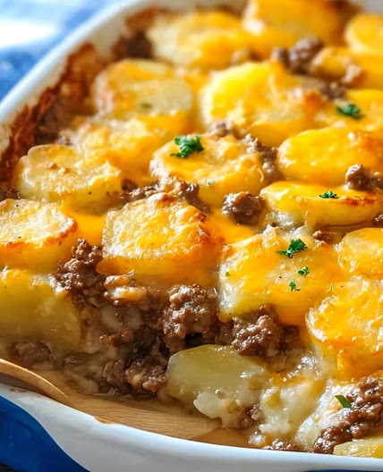 Potato and Lamb Bake