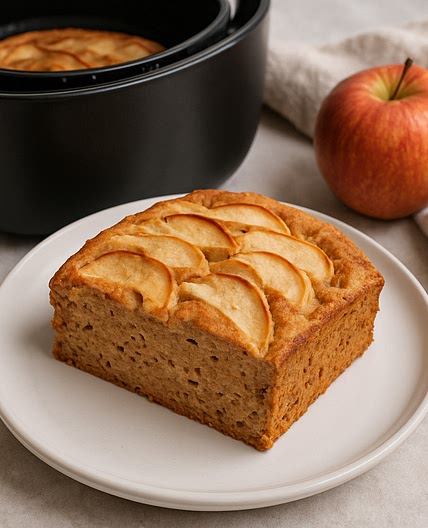 Proteinreicher Apfelkuchen
