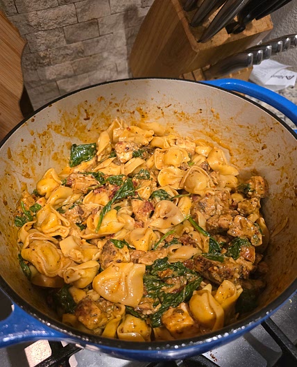 Marry Me Chicken Tortellini