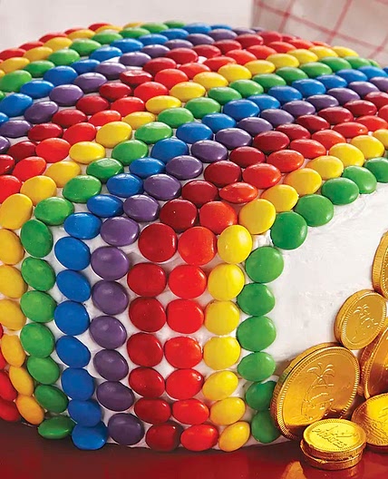 Rainbow Candy Cake