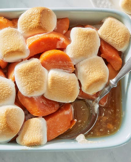 Marshmallow-Topped Sweet Potatoes