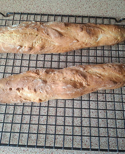 2 mini baguettes