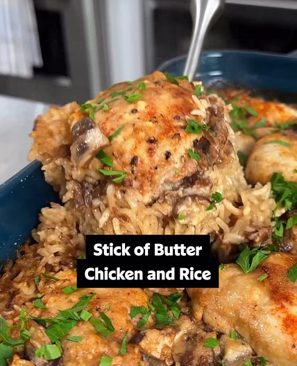 Stick of butter chicken