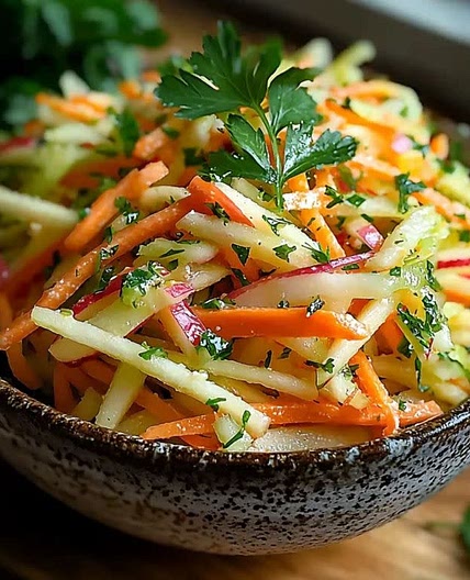 Apfel-Kohlrabi Salat