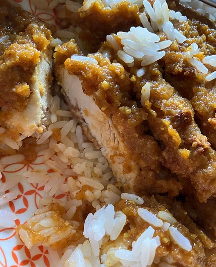 Katsu Curry Fakeaway (1.5 syns)