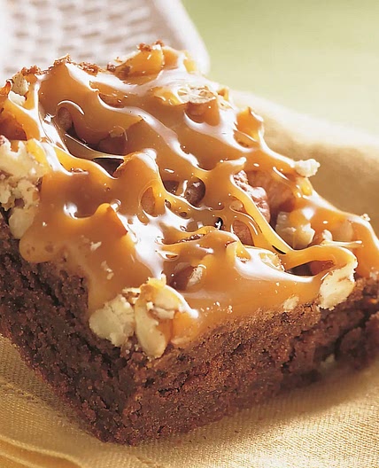 Caramel Pecan Brownies