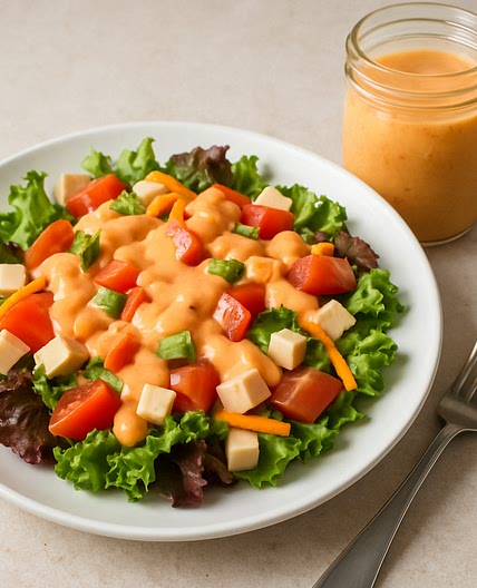 Französische Salatsauce