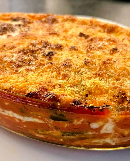 Parmigiana di melanzane… delicious! 😋 - Aubergine parmigiana