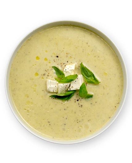 Soupe courgette kiri