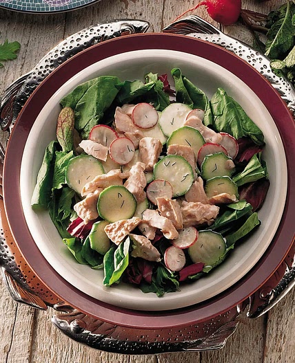 Dilled Salmon Salad
