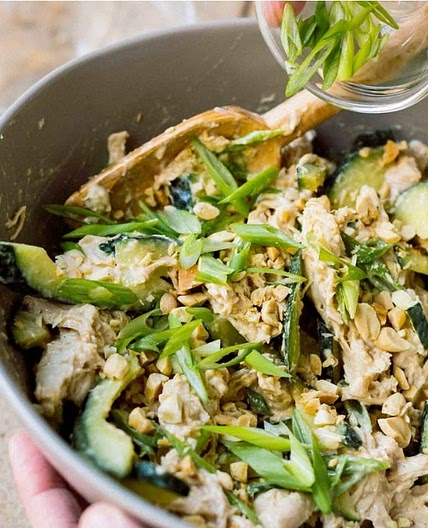 Sichuan Chicken Salad