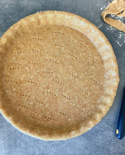 Olive Oil & Wholegrain Spelt Pastry Crust