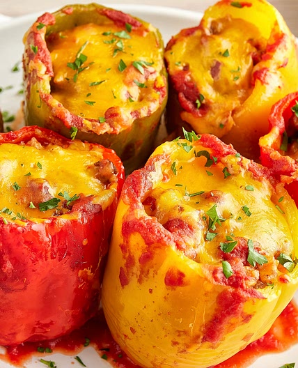 Slow-Cooker Stuffed Peppers