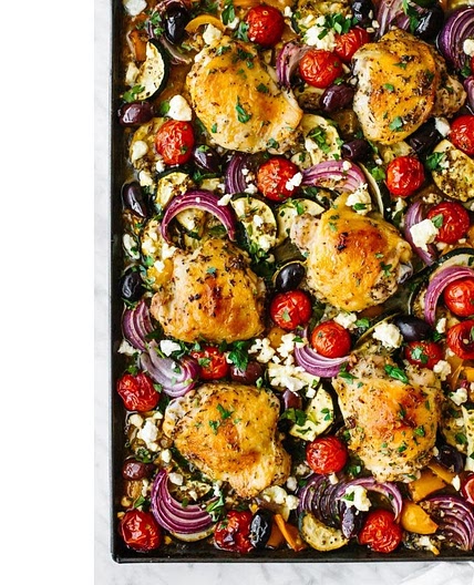 Greek Sheet Pan Chicken