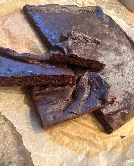 High protein brownies