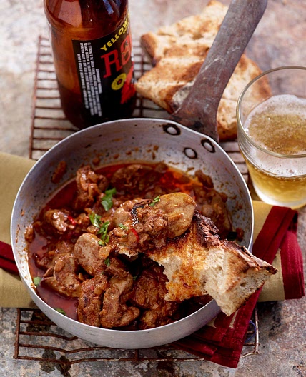 Peri peri chicken livers