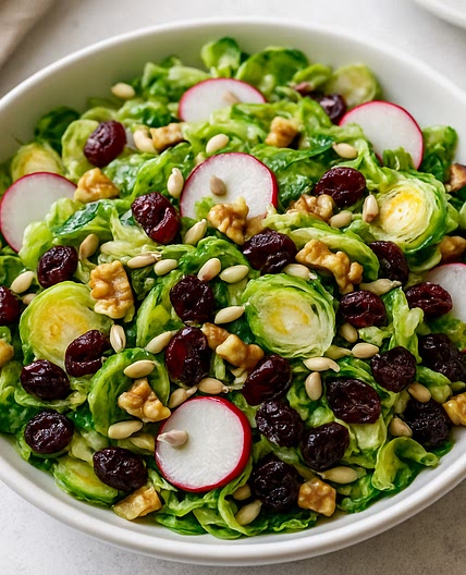 Healthy Brussel Sprout Salad