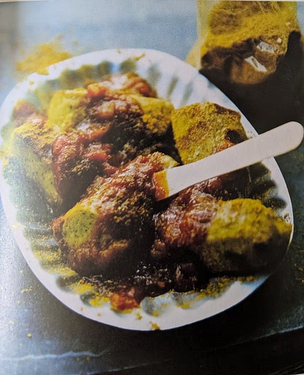 Seitan curryworst met gember