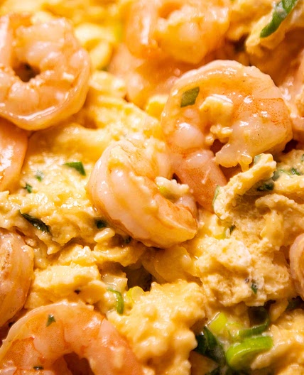 Chinese Egg and Shrimp Recipe (Less than 10 Minutes!)