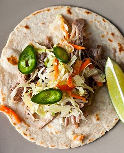 Slow-Cooker Citrus Pulled Pork Tacos