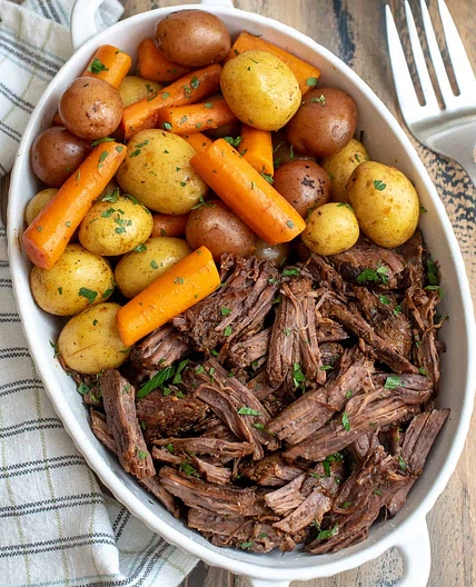 Pot Roast with Carrots and Potatoes