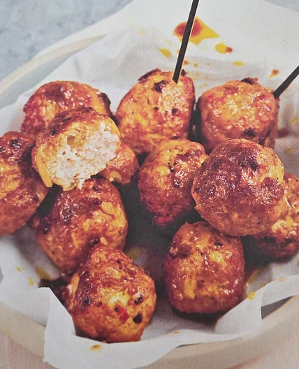 Croquettes de poulet au curry