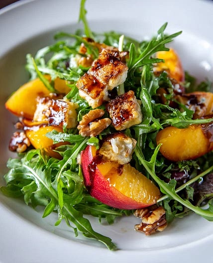 Salade Millionnaire aux Pêches